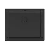 Кухонная мойка Paulmark Lassan 54 UNI (540*440) Матовый черный NANO PVD