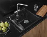 Кухонная мойка Granula KS-5807RU (580*520) Шварц