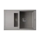 Кухонная мойка Omoikiri Sakaime 78-2-GR (4993559) Leningrad Grey