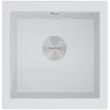 Кухонная мойка Paulmark Gera 50 (450*460) Белый матовый 431/WH