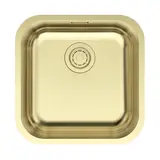 Кухонная мойка Paulmark Vello 44 UNI (446*446) Светлое золото LG