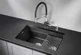 Кухонная мойка Granula KS-7304U (730*450) Черный