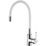 Смеситель Ledeme L4898-3 (Белый/Хром)