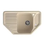 Кухонная мойка Granfest Corner 800E (790*490) Кашемир