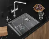 Кухонная мойка Granula KS-5505RU (550*450) Алюминиум