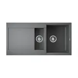 Кухонная мойка Omoikiri Sakaime 100-2-PL (4993899) Платина
