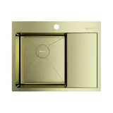 Кухонная мойка Omoikiri Akisame 65-LG-L (4973083) светлое золото