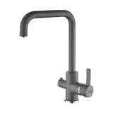 Смеситель Paulmark Logas Серый металлик 402/GRM