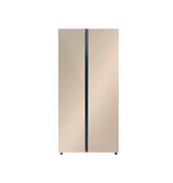 Отдельностоящий холодильник LEX LSB520GlGID (Золотистый/Стекло)