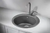 Кухонная мойка Granula GR-4801 (D480) Графит