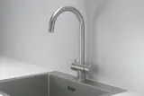 Смеситель Granula KS-7104 Сталь Матовая