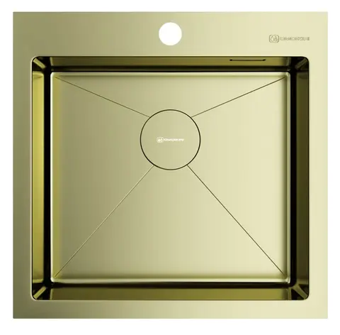 Кухонная мойка Omoikiri Akisame 51-LG (4973439) светлое золото
