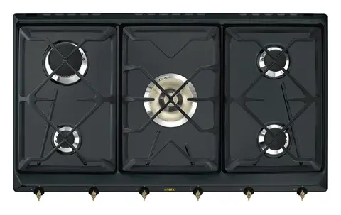 Газовая варочная панель Smeg SRV896AOGH