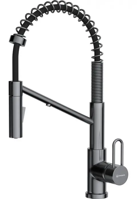 Смеситель Omoikiri Mikawa 2 Plus-SB-GM (4994454) Вороненая сталь