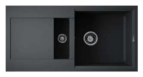 Кухонная мойка Omoikiri Sakaime 86-2-BL (4993117) Черный