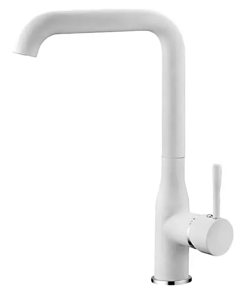 Смеситель Ledeme L4698W (Белый) РАСПРОДАЖА