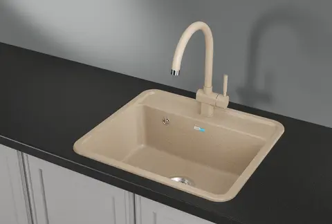 Кухонная мойка Granula Standart ST-5601 (560*500) Бежевый