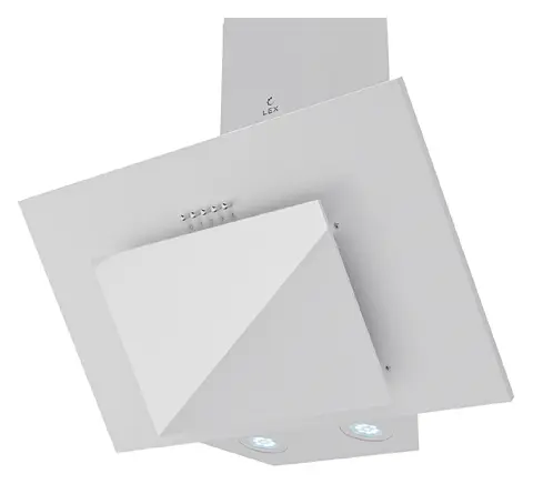 Наклонная вытяжка LEX MIRA 600 WHITE