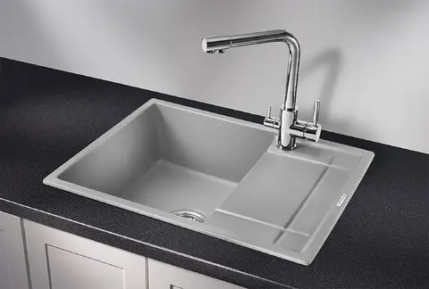 Кухонная мойка Granula GR-6501 (655*500) Алюминиум