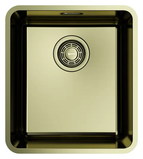 Кухонная мойка Omoikiri Omi 37-U/Ultra-LG (4997400) светлое золото